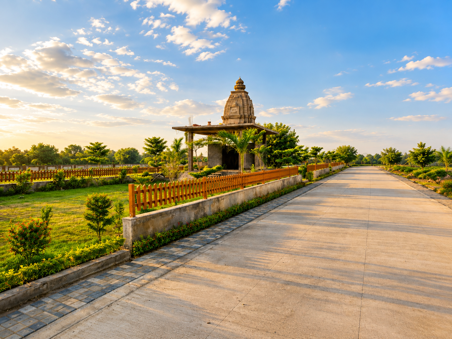 Ambika Greens green surroundings