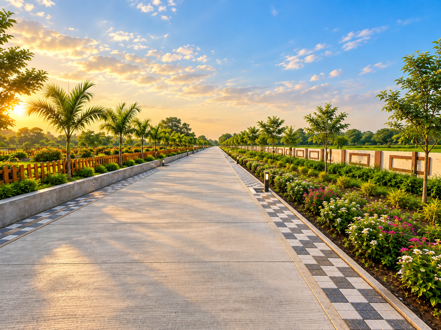 Ambika Greens premium plotted township