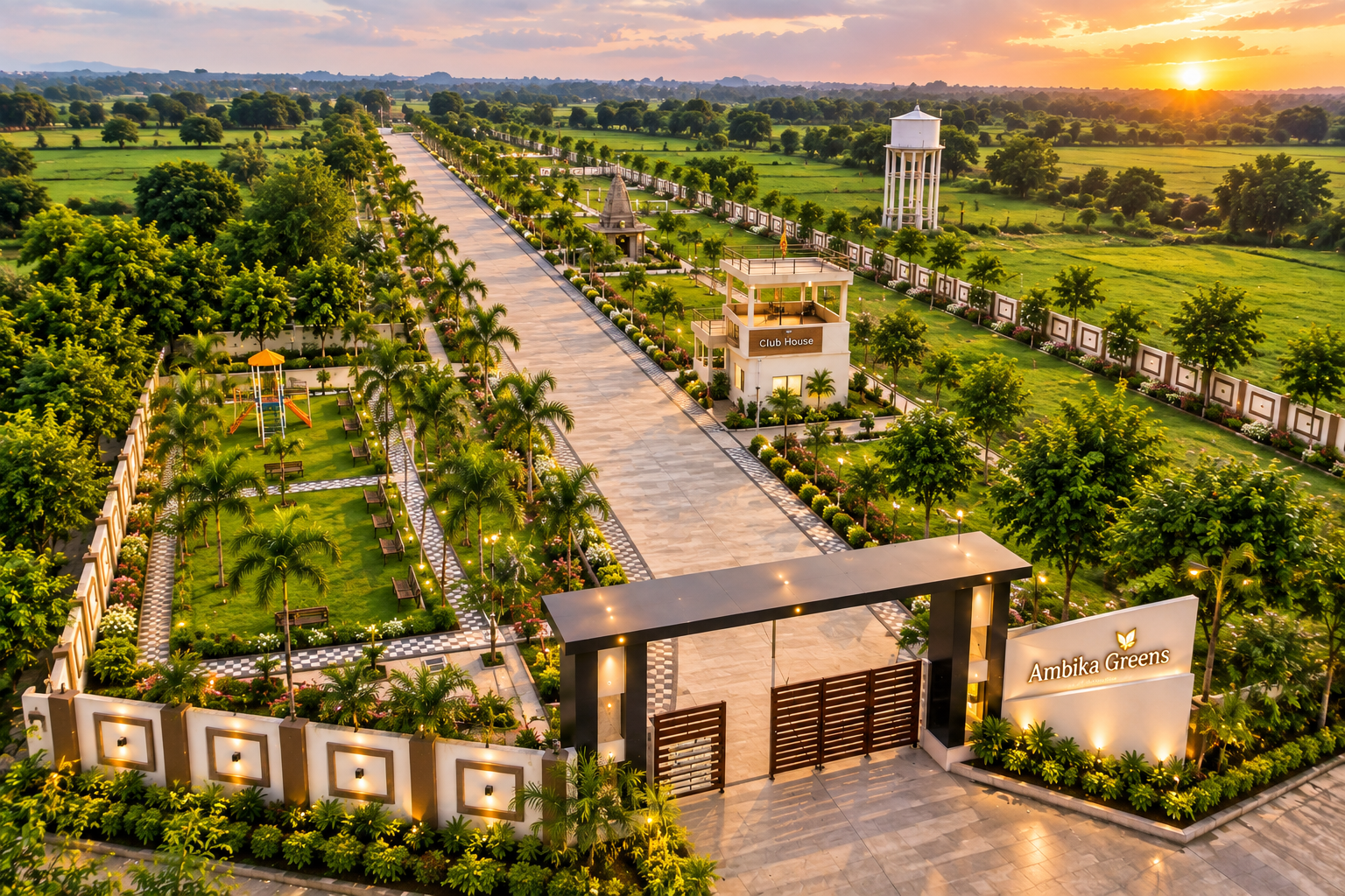Premium residential township
