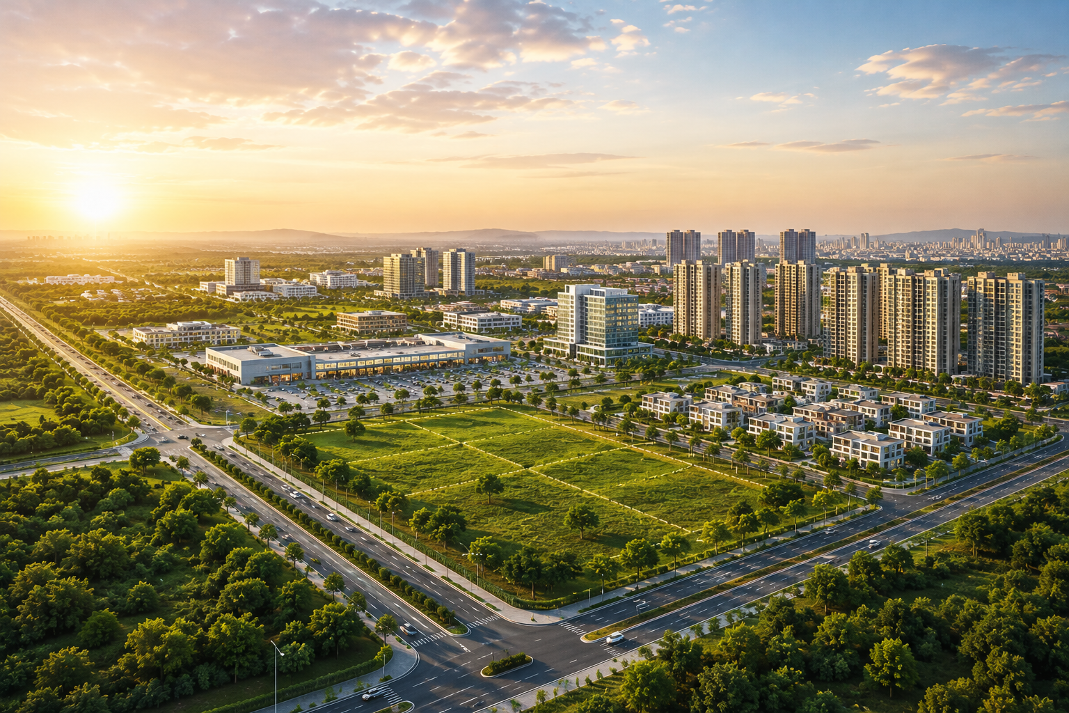 Future growth area near Ambika Greens