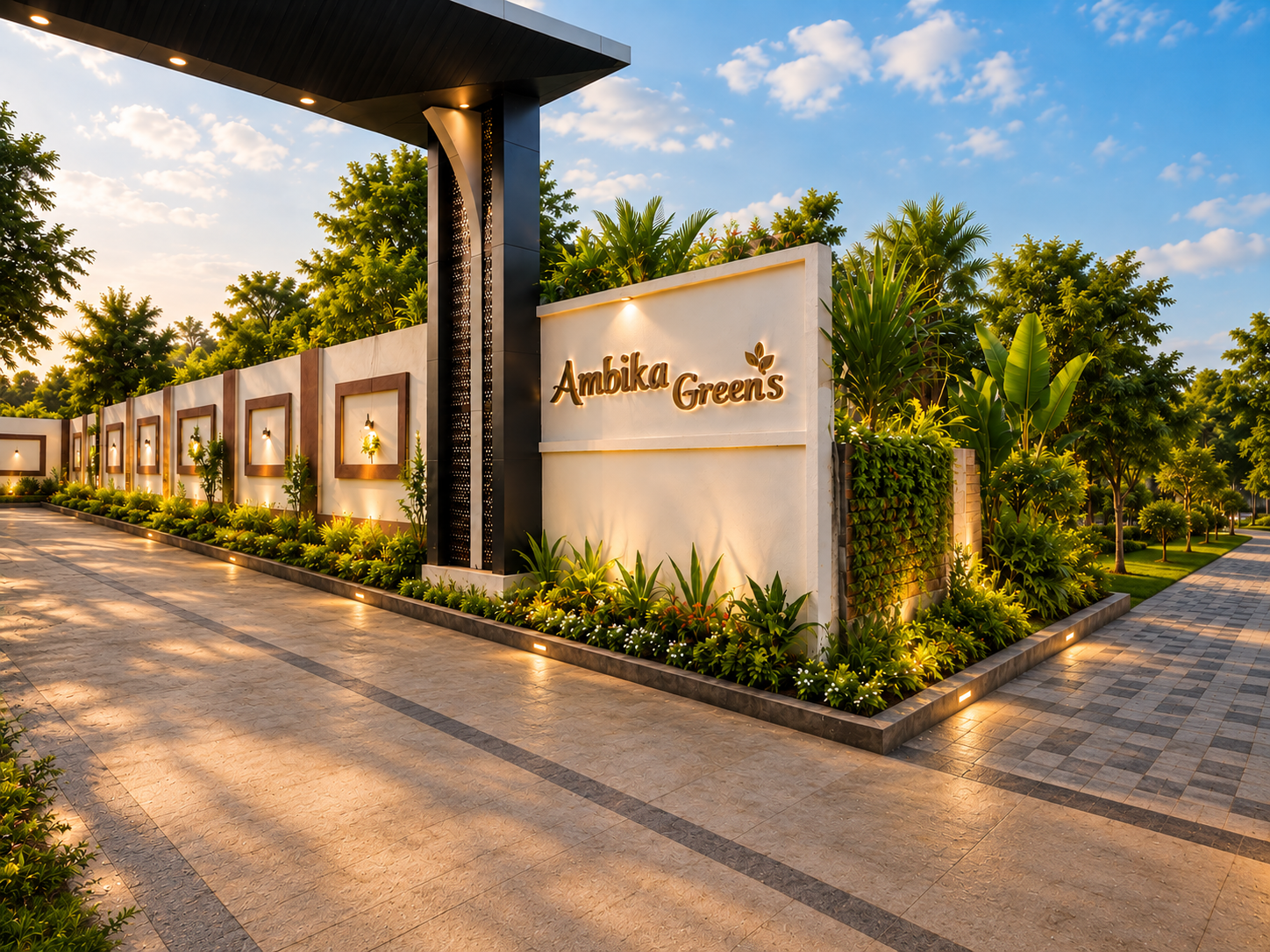 Ambika Greens project view